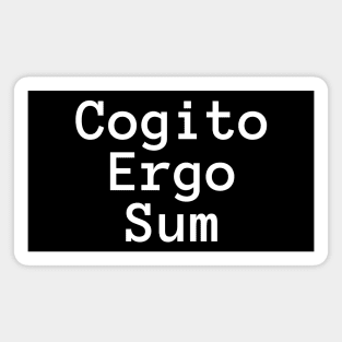 Cogito Ergo Sum Magnet